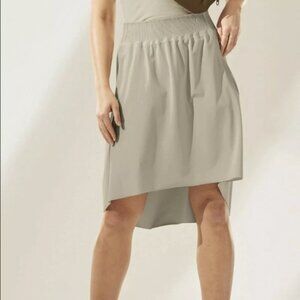 Athleta Gray Cosmic Hi Low Skirt Size Small 26658